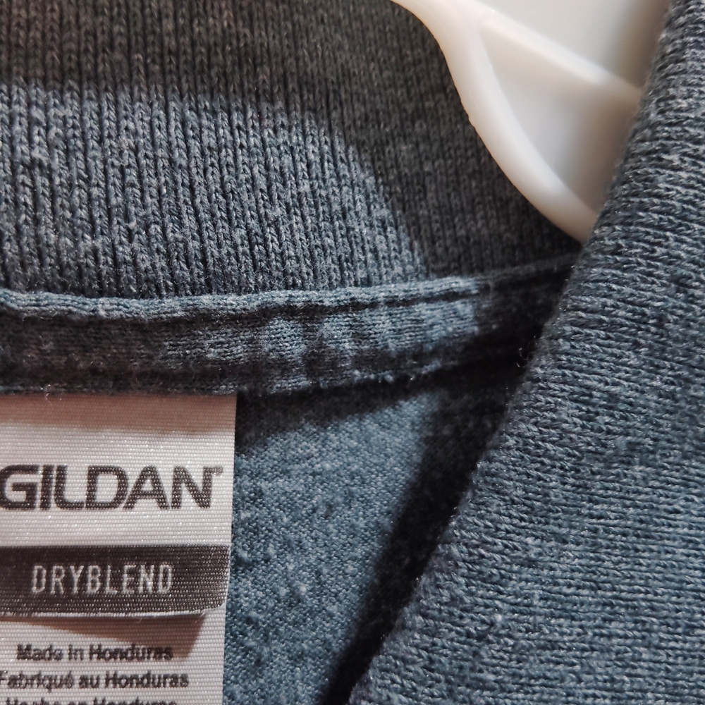 Gildan JUNIORS FWISD Cadet Corps Juniors Polo Shirt - Dark Gray - Picture 2 of 5